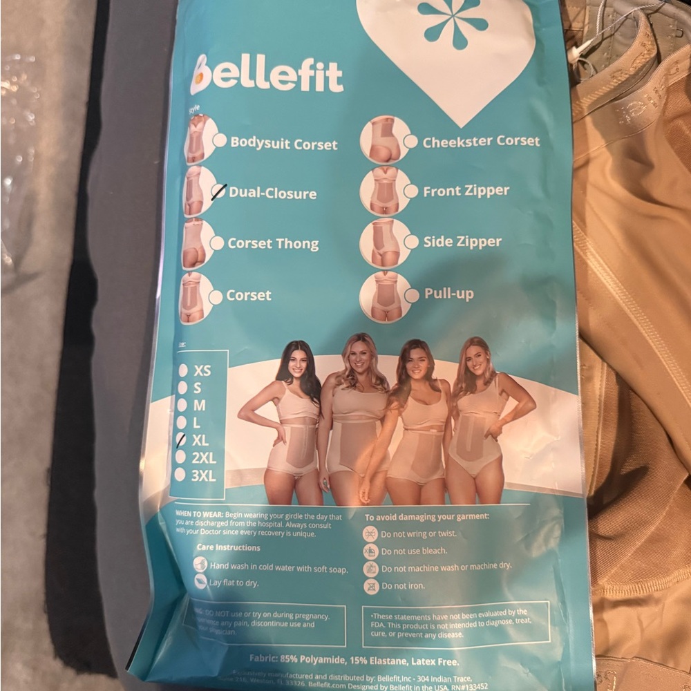 Bellefit Women's Shapewear Corset in Tan